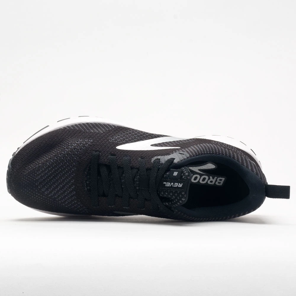 Brooks Revel 5 Women's Black/Metallic/White 5 Brooks Revel 5 Women's Black/Metallic/White - Image 3