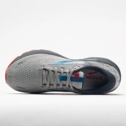 Brooks Ghost 14 Men's Gray/Blue/Red -Cheap Shoes Store 047273 2
