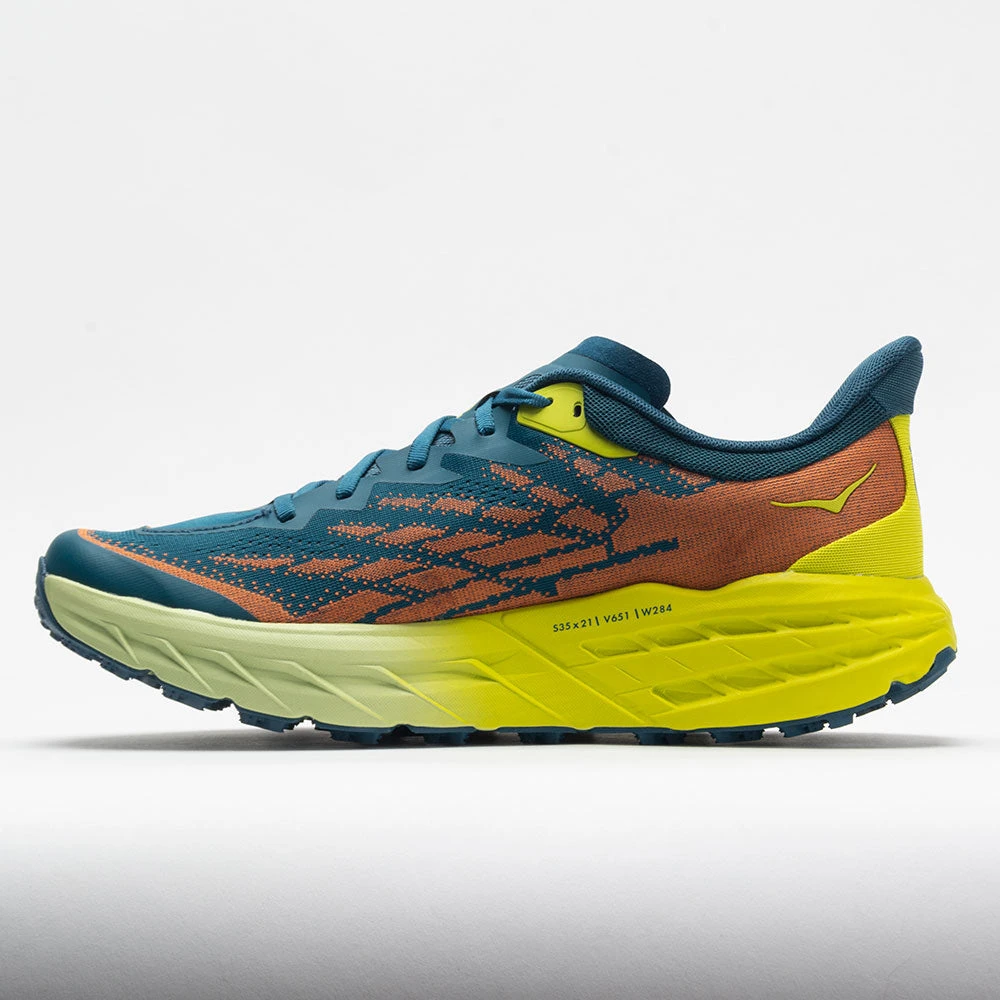 HOKA Speedgoat 5 Men's Blue Coral/Evening Primrose 4 HOKA Speedgoat 5 Men's Blue Coral/Evening Primrose - Image 2