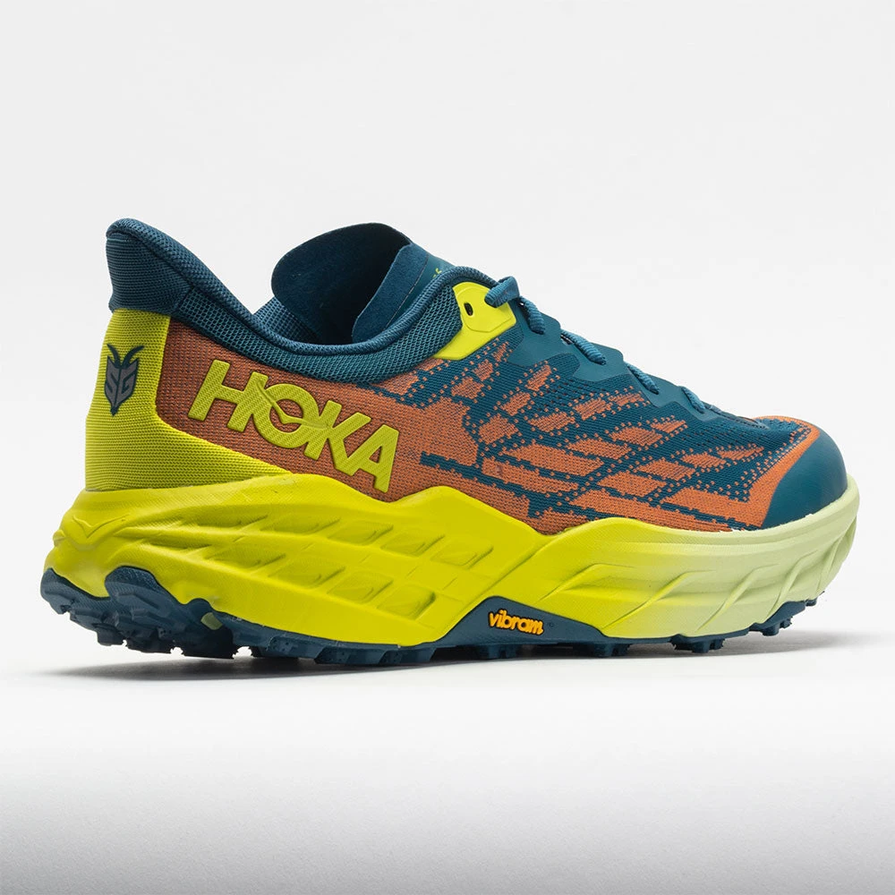 HOKA Speedgoat 5 Men's Blue Coral/Evening Primrose 8 HOKA Speedgoat 5 Men's Blue Coral/Evening Primrose - Image 6