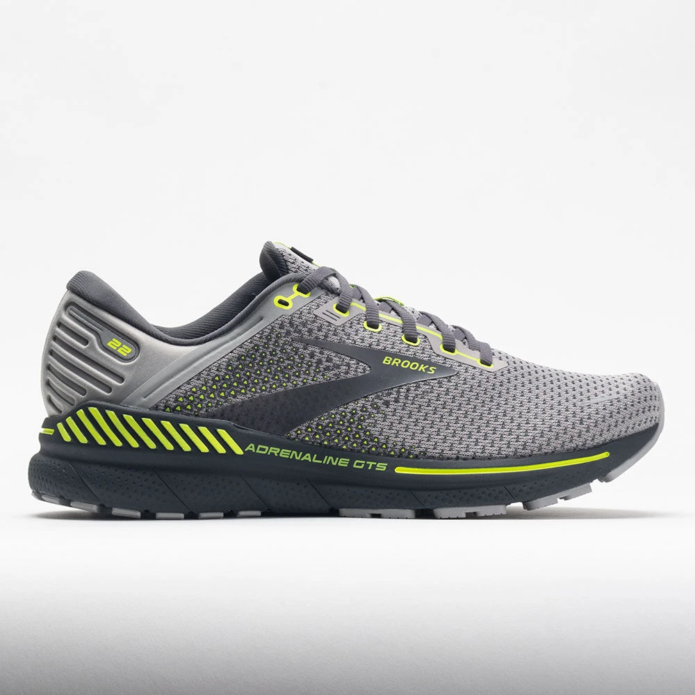 Brooks Adrenaline GTS 22 Men's Grey/Pearl/Nightlife 3 Brooks Adrenaline GTS 22 Men's Grey/Pearl/Nightlife
