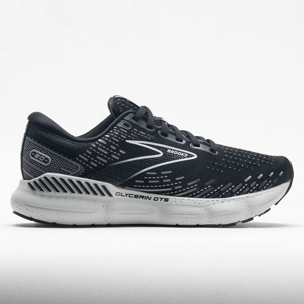 Brooks Glycerin GTS 20 Women's Black/White/Alloy 3 Brooks Glycerin GTS 20 Women's Black/White/Alloy
