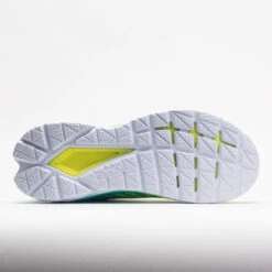 HOKA Mach 5 Men's Evening Primrose/Scuba Blue -Cheap Shoes Store 048630 4