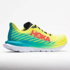 HOKA Mach 5 Men's Evening Primrose/Scuba Blue -Cheap Shoes Store 048630 6