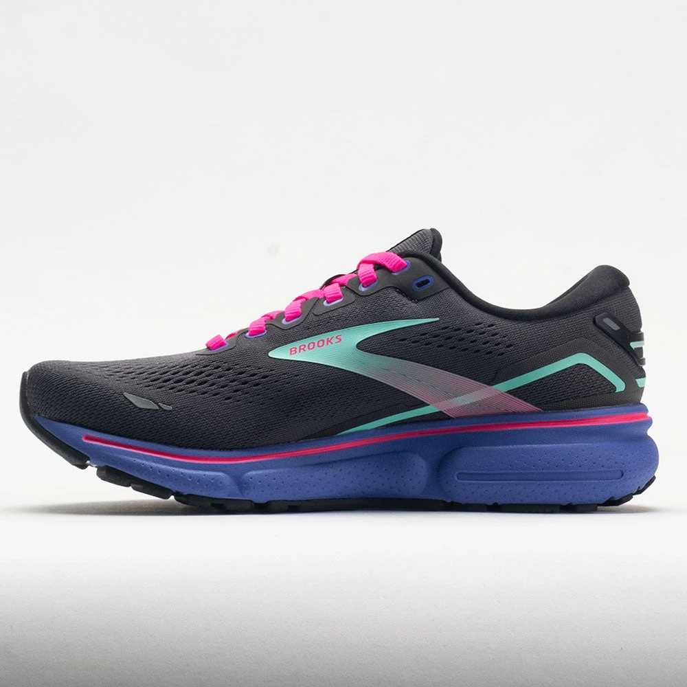 Brooks Ghost 15 Women's Black/Blue/Aruba 4 Brooks Ghost 15 Women's Black/Blue/Aruba - Image 2