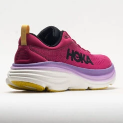 HOKA Bondi 8 Women's Cherries Jubilee/Pink Yarrow -Cheap Shoes Store 049224 6