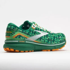 Brooks Ghost 15 Men's Run Lucky Green/White/Orange -Cheap Shoes Store 049535 6