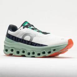 On Running On Cloudmonster Men's Undyed White/Creek -Cheap Shoes Store 049725 5