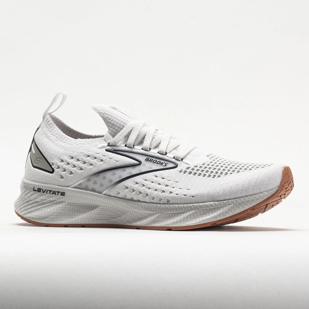 Brooks Levitate Stealthfit 6 Women's White/Bran 7 Brooks Levitate Stealthfit 6 Women's White/Bran - Image 5