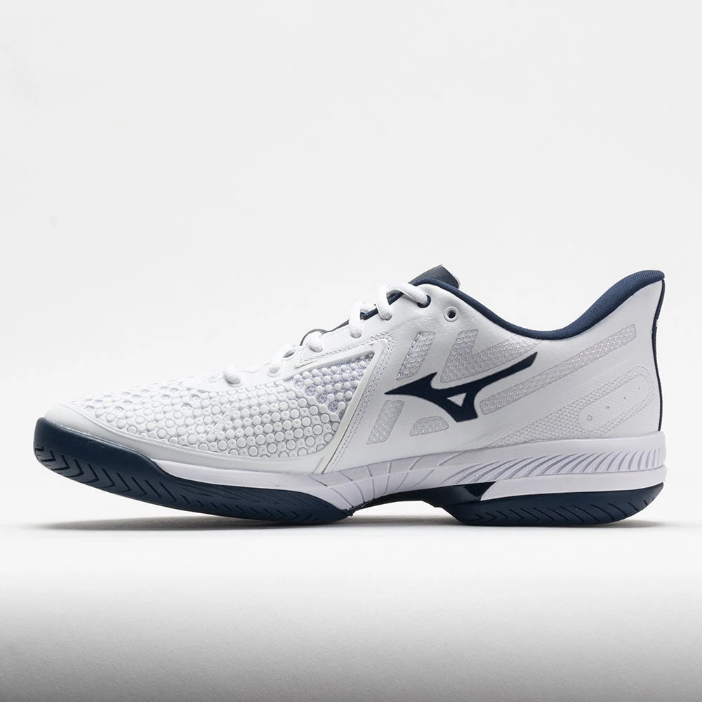 Mizuno Wave Exceed Tour 5 AC Men's White/Dress Blue 4 Mizuno Wave Exceed Tour 5 AC Men's White/Dress Blue - Image 2