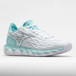 Mizuno Wave Enforce Tour AC Women's White/Tanager Turquoise 12 Mizuno Wave Enforce Tour AC Women's White/Tanager Turquoise -Cheap Shoes Store 117145 5