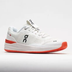 On Running On The Roger Pro Clay Men's White/Flame -Cheap Shoes Store 117241 5