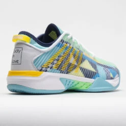 K-Swiss Hypercourt Supreme X Lucky In Love Gulf Stream/Green/Fire -Cheap Shoes Store 117321 6