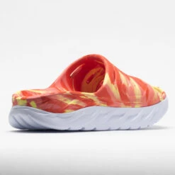 HOKA Ora Recovery Slide Swirl Unisex Yellow Pear/Fiesta -Cheap Shoes Store 570558 6