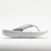 OOFOS OOlala Limited Women's White/Black Leopard -Cheap Shoes Store 570571 3
