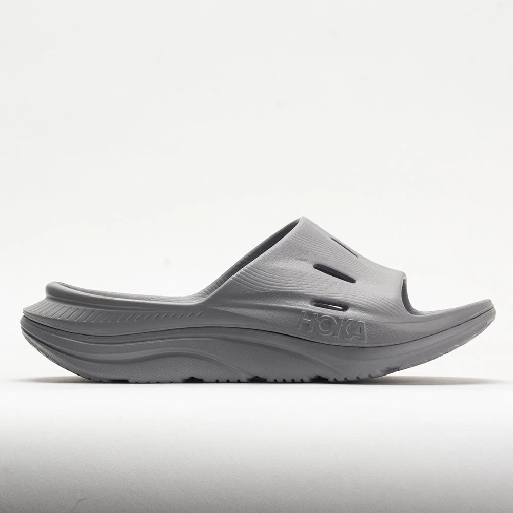 HOKA Ora Recovery Slide 3 Unisex Grey/Grey 3 HOKA Ora Recovery Slide 3 Unisex Grey/Grey