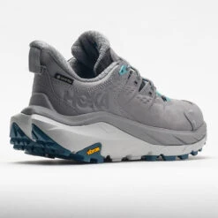 HOKA Kaha 2 Low GTX Women's Sharkskin/Blue Coral -Cheap Shoes Store 631244 6