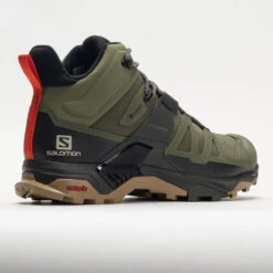 Salomon X Ultra 4 Mid GTX Men's Deep Lichen Green/Peat/Kelp -Cheap Shoes Store 631495 6